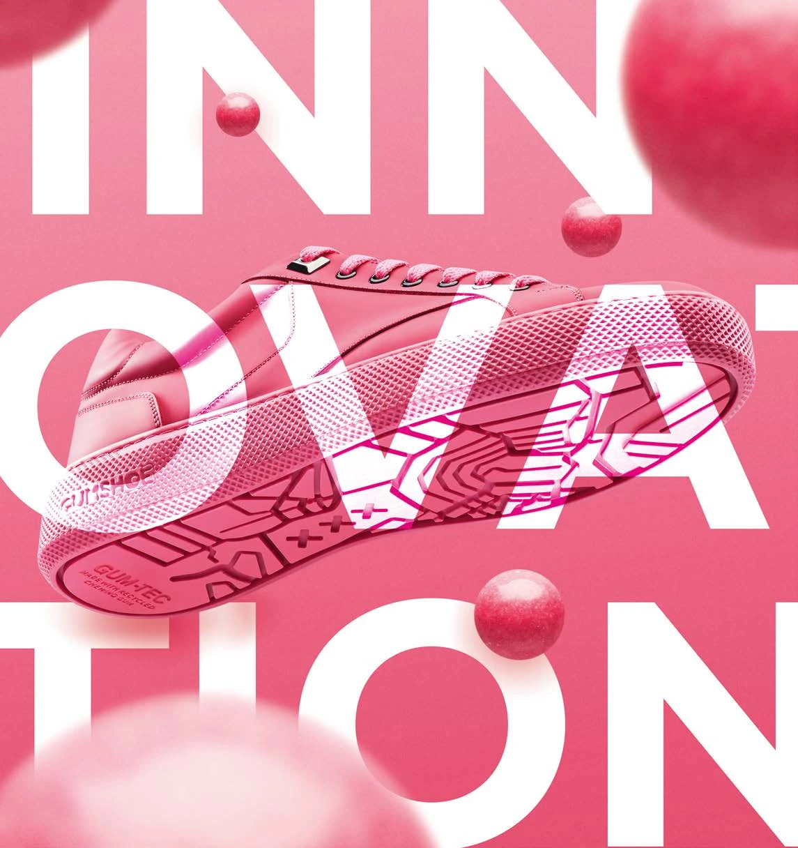 Original pink GUMSHOE campaign composition published on the Connections 2018 magazine cover