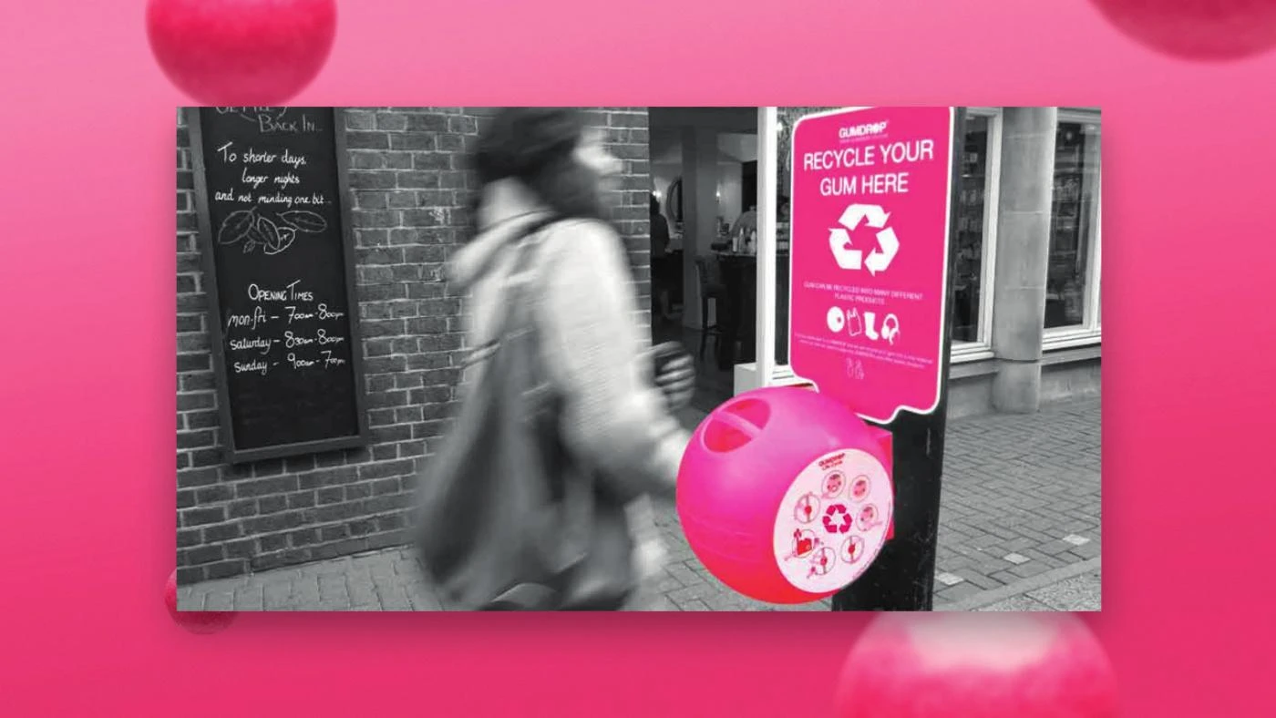GUMSHOE presentation slide 17: Gum collection in the campaign