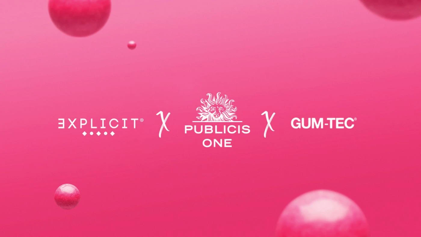 GUMSHOE presentation slide 8: Explicit, Publicis One and Gum-tec collaboration